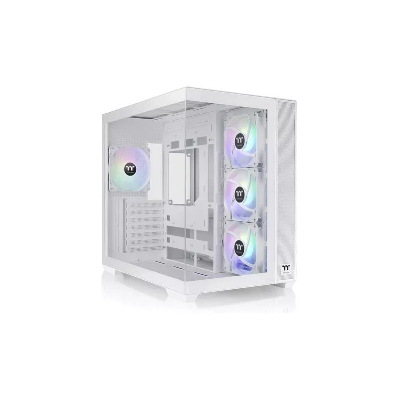 Gabinete Thermaltake View 380 White ARGB Fan x4