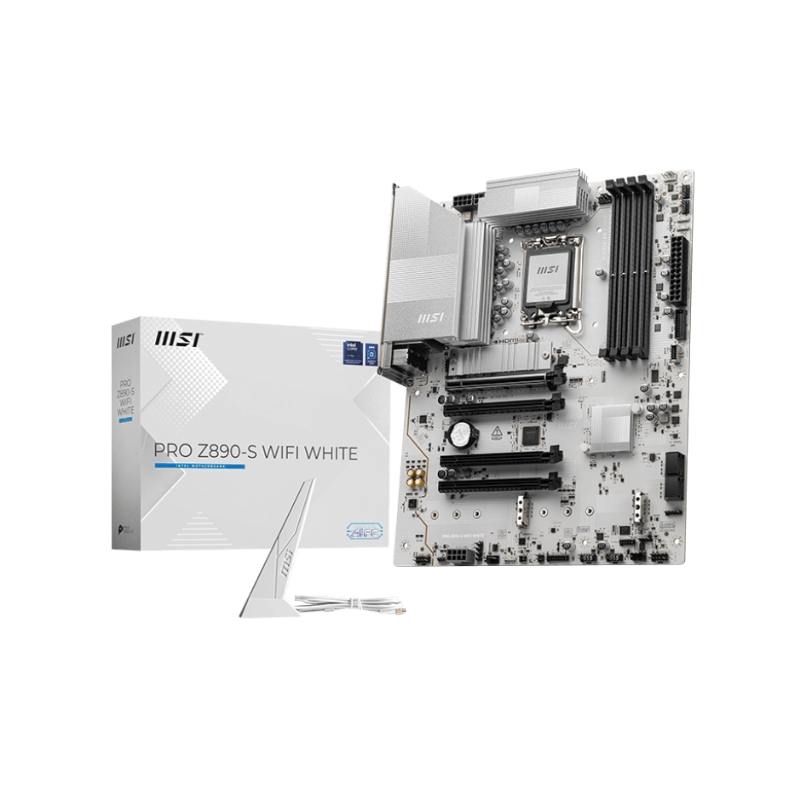 Motherboard MSI (LGA1851) Pro Z890-S White WiFi DDR5