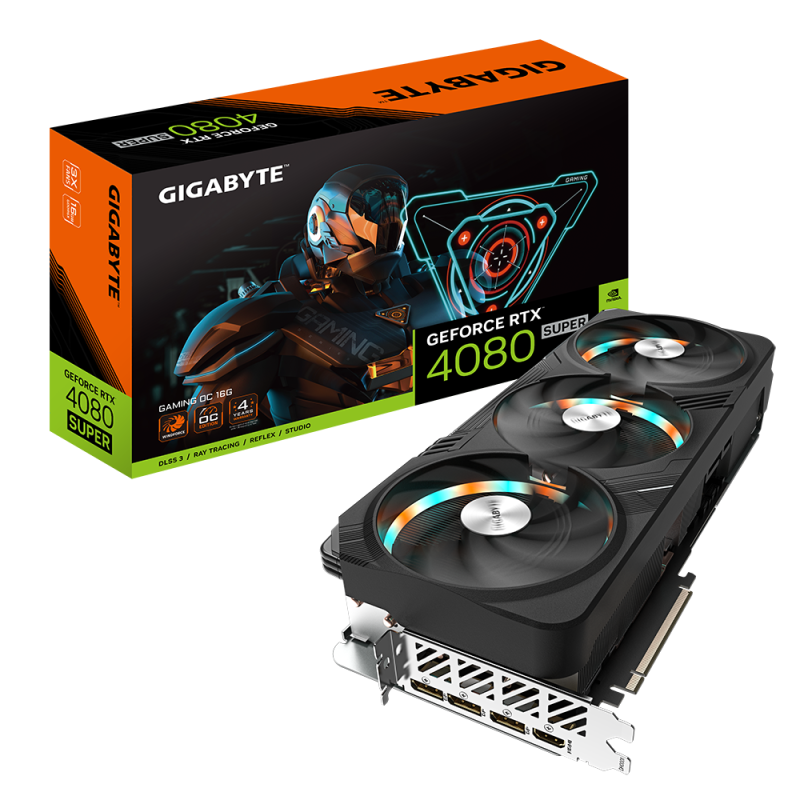 Placa de Video Gigabyte RTX 4080 Super Gaming OC 16GB