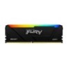 Memoria Kingston 16GB DDR4 3600MHz Fury Beast Black RGB CL18