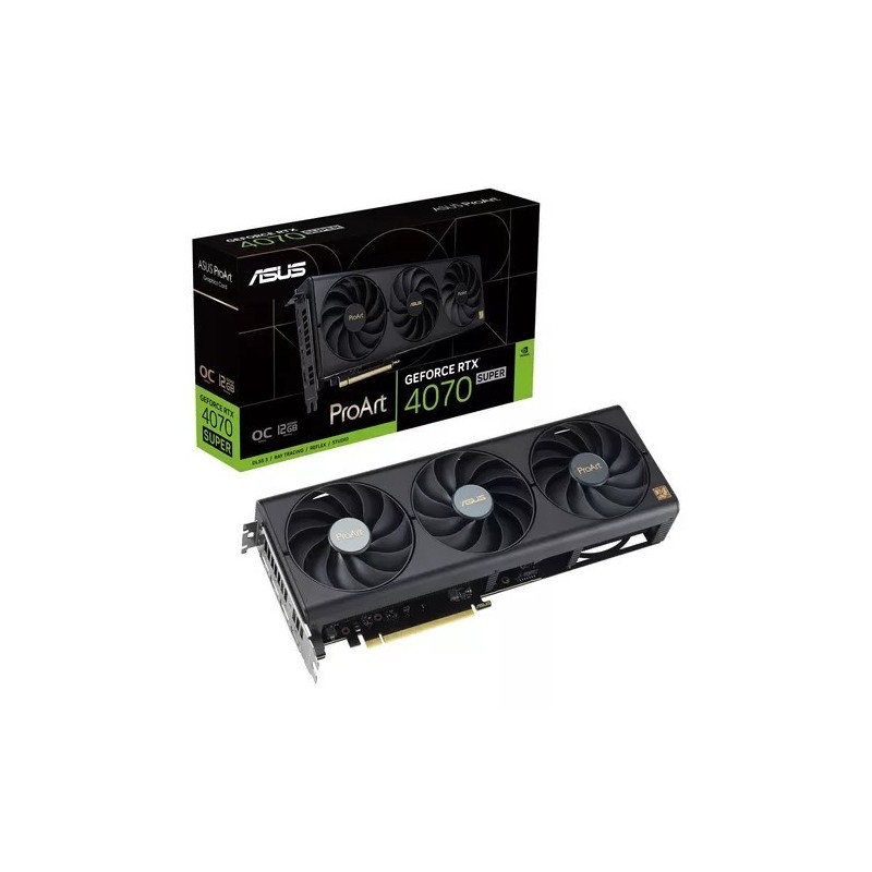 Placa de video ASUS RTX 4070 Super ProArt OC 12GB