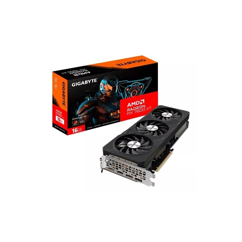 Placa de Video Gigabyte RX 7600 XT Gaming OC 16GB