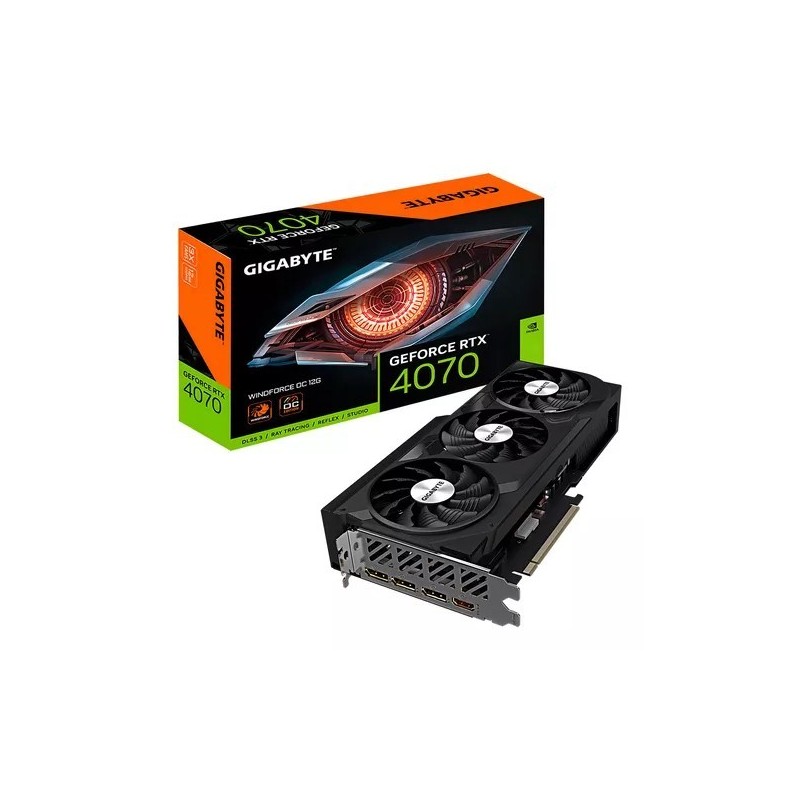 Placa de Video Gigabyte RTX 4070 WF OC 12GB