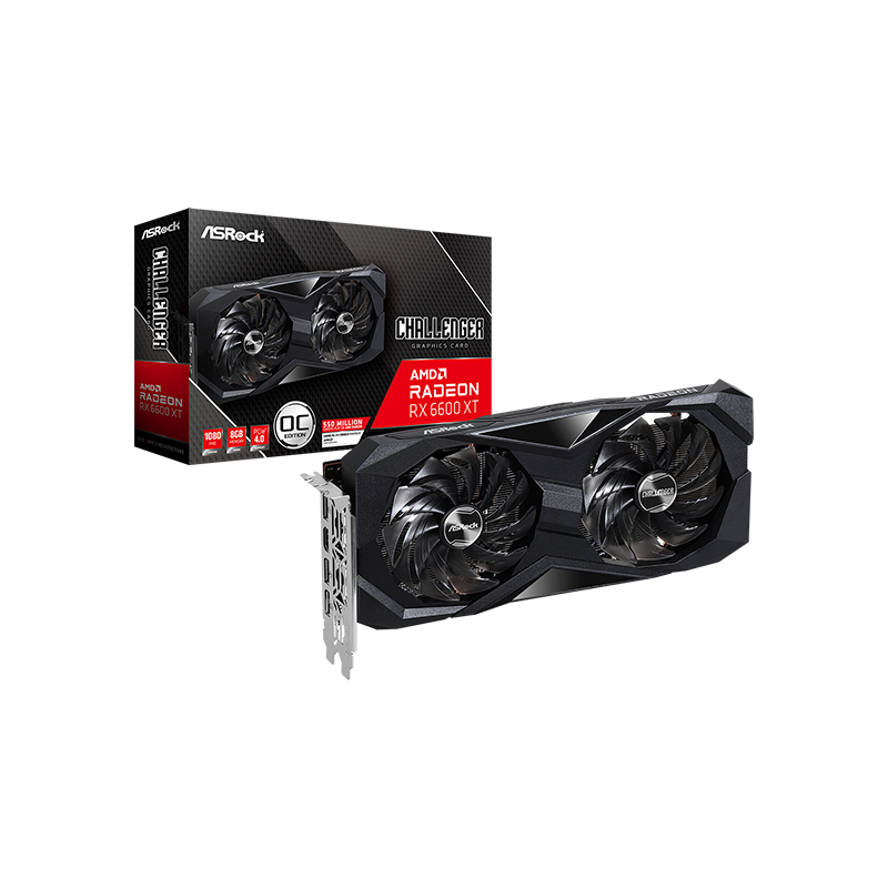 Placa de video Asrock RX 6600 XT Challenger 8GB (Outlet)