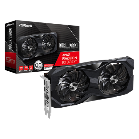 Placa de video Asrock RX 6600 XT Challenger 8GB (Outlet)