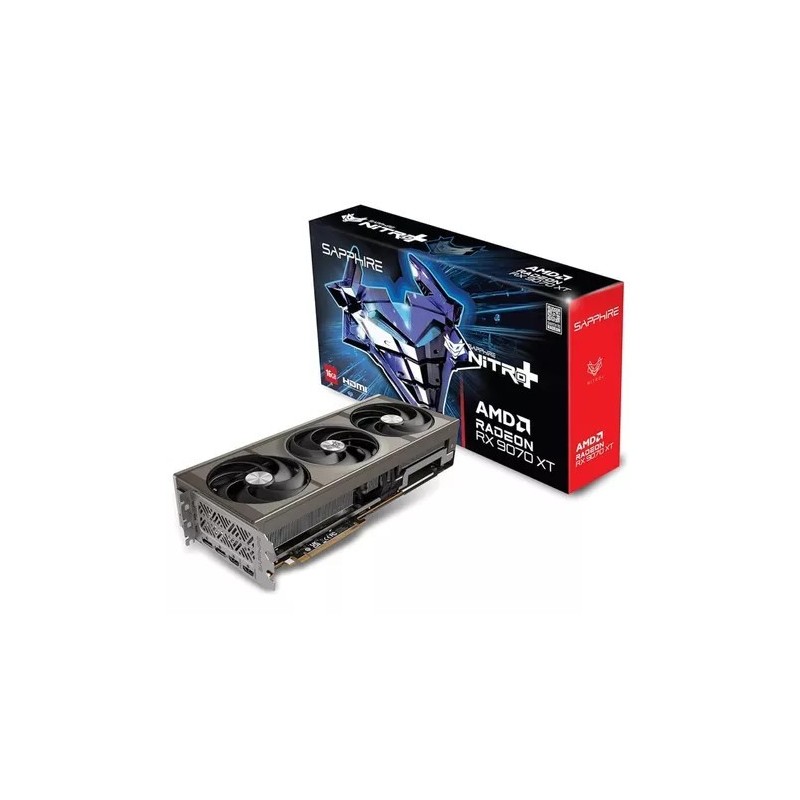 Placa de Video Sapphire RX 9070 XT Nitro 16GB