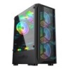 Gabinete Andromeda Atx Vidrio Templado X3 Fan Rgb