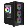 Gabinete Raidmax Meshian X609 Black aRGB Fan x4