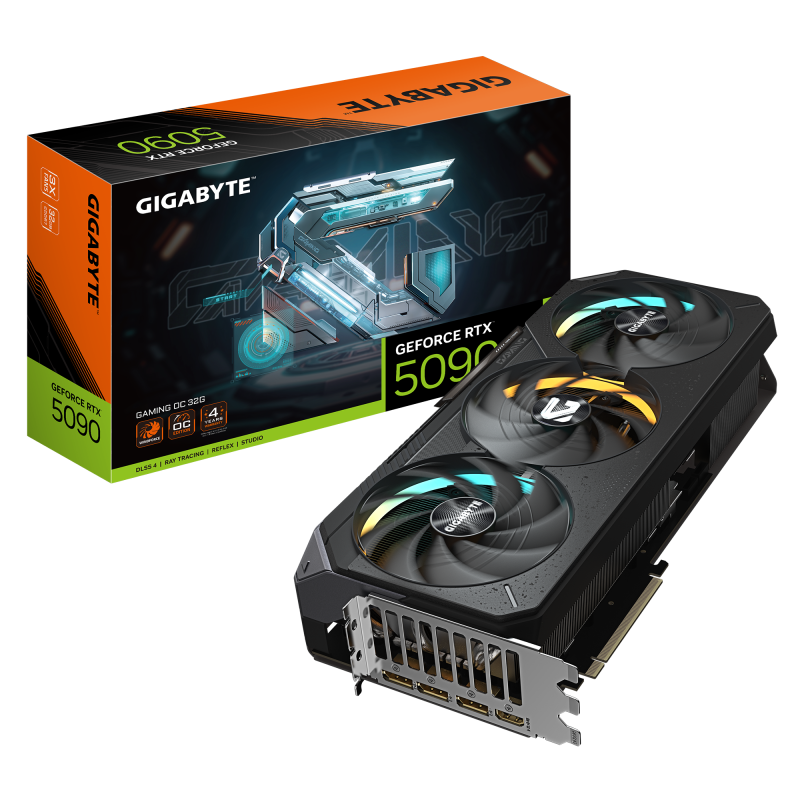 Placa de Video Gigabyte RTX 5090 Gaming OC 32GB