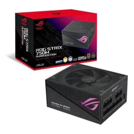 Fuente ASUS 750W ROG Strix Aura 80+ Gold Full Modular