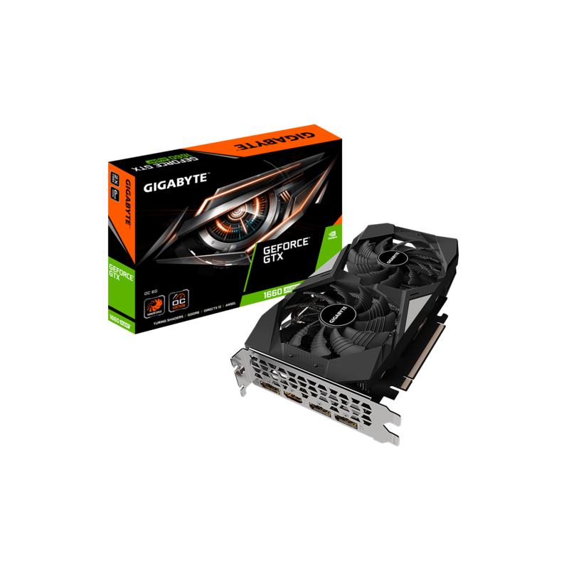 Placa de Video Gigabyte GTX 1660 Super Gaming OC 6GB (Outlet)