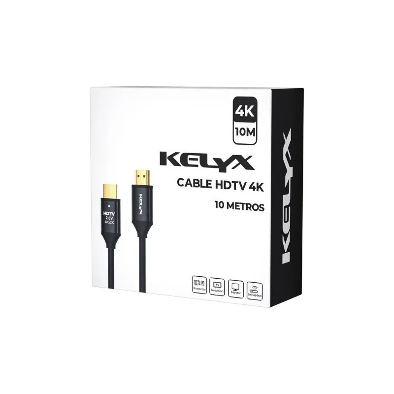 Cable HDMI Kelyx 4K 10Mts