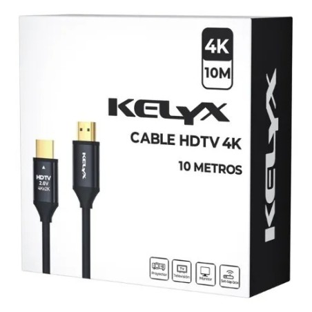 Cable HDMI Kelyx 4K 10Mts