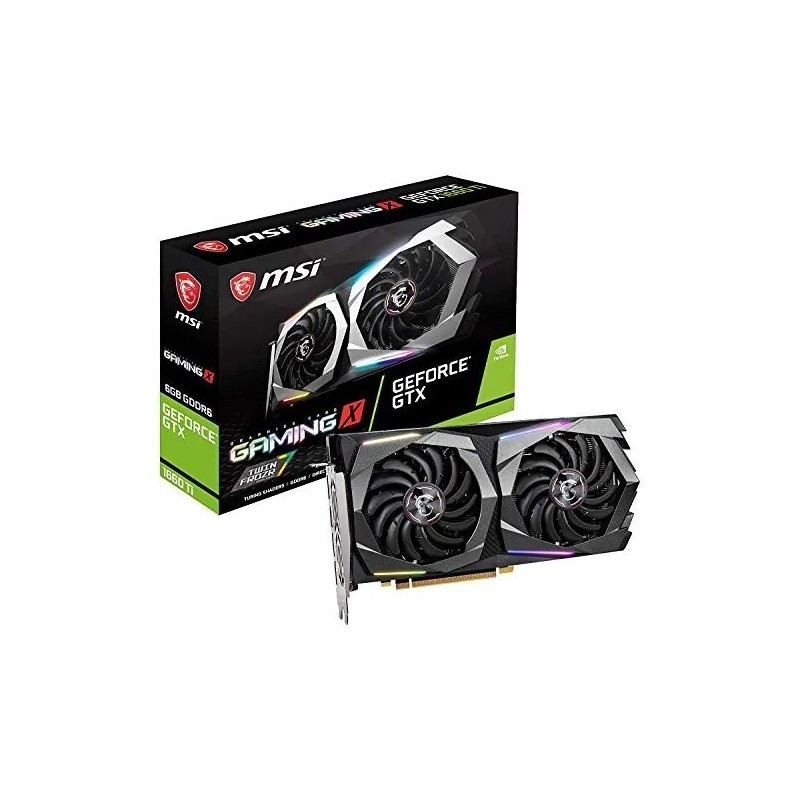 Placa de video Msi 1660 ti Gaming X 6gb (Outlet)