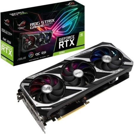 Placa de video ASUS RTX 3060 Rog strix 12gb (Outlet)