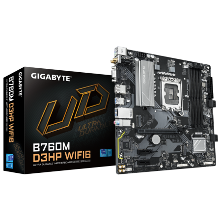 Motherboard Gigabyte (LGA1700) B760M D3HP WIFI6 DDR5