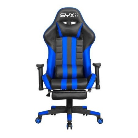 Silla Gamer SYX CH-059 AZUL/NEGRO