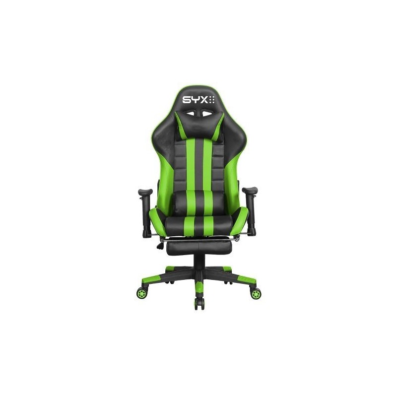 Silla Gamer SYX CH-059 VERDE/NEGRO