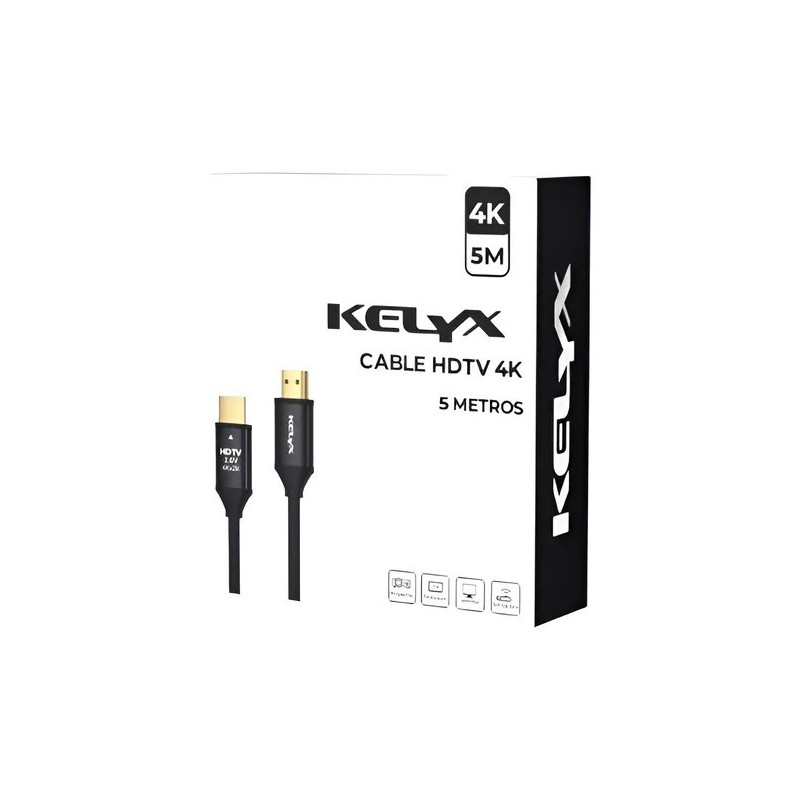 Cable HDMI Kelyx 4K 5Mts