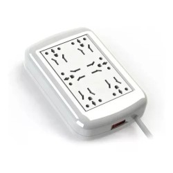 Zapatilla Prolongador 6 Tomas Multitoma Dear Power 1.5m 10a