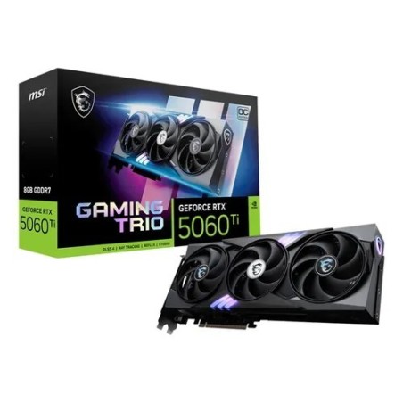 Placa de Video MSI RTX 5060 Ti Gaming Trio OC 8GB