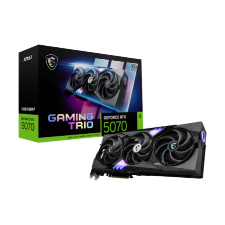 Placa de Video MSI RTX 5070 Gaming Trio OC 12GB