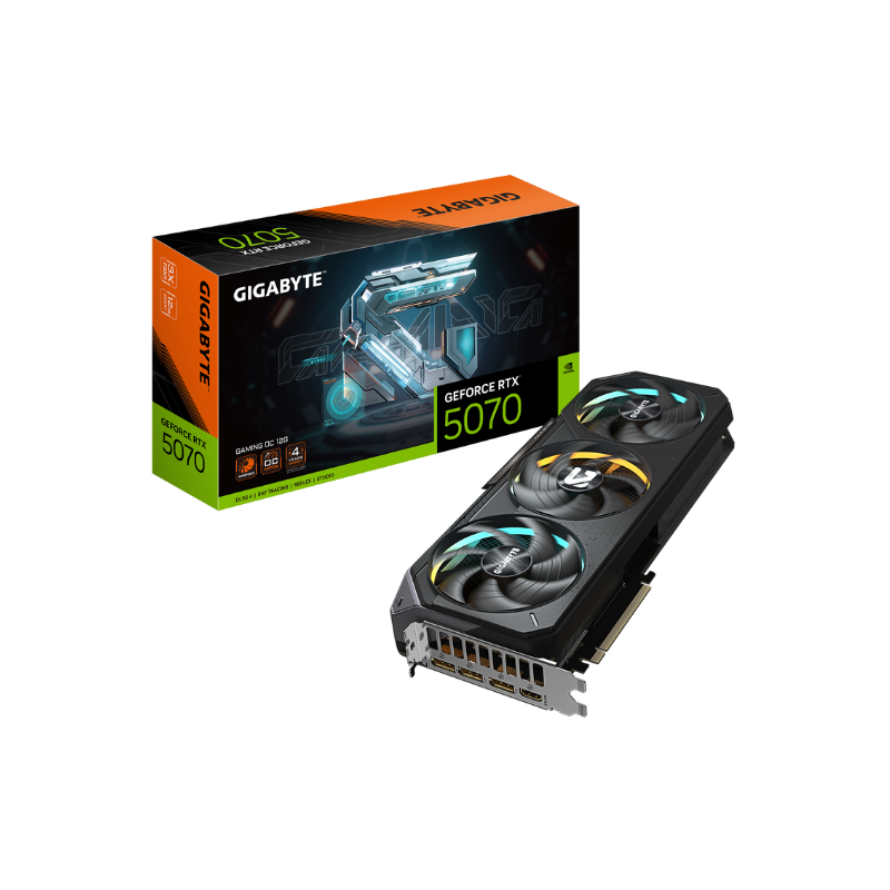 Placa de Video Gigabyte RTX 5070 Gaming OC 12GB
