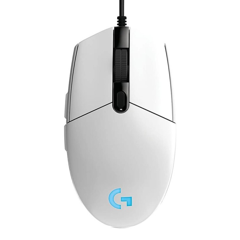 Mouse Logitech G203 Gaming Lightsync White