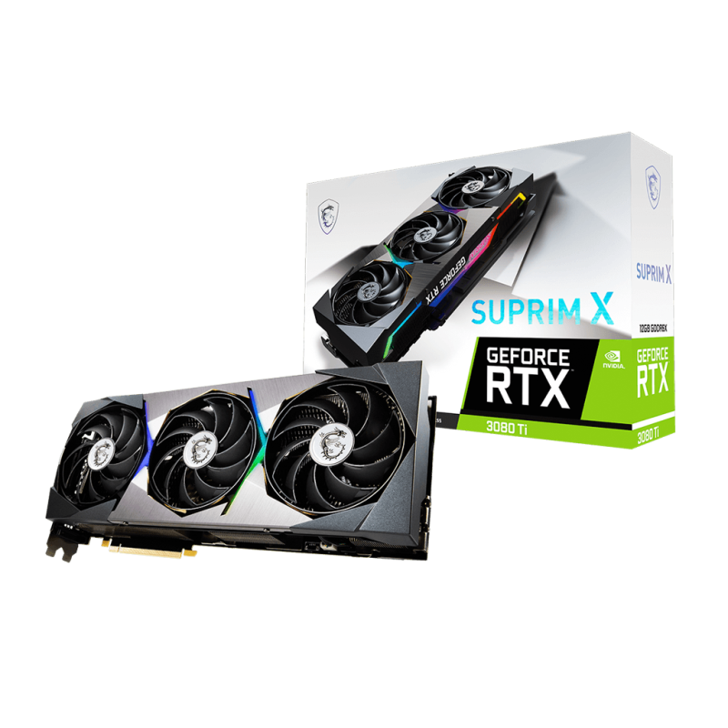 Placa de Video MSI RTX 3080 Ti Suprim X 12GB (Outlet)