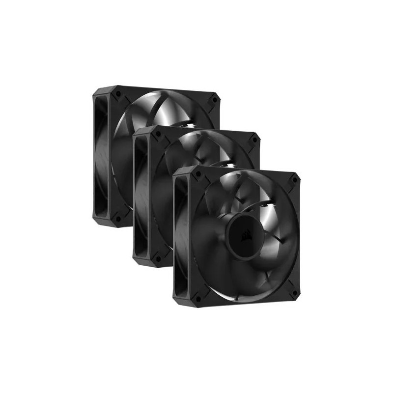FAN Cooler Corsair 120MM RS120 Max PWM Black (Pack de 3)