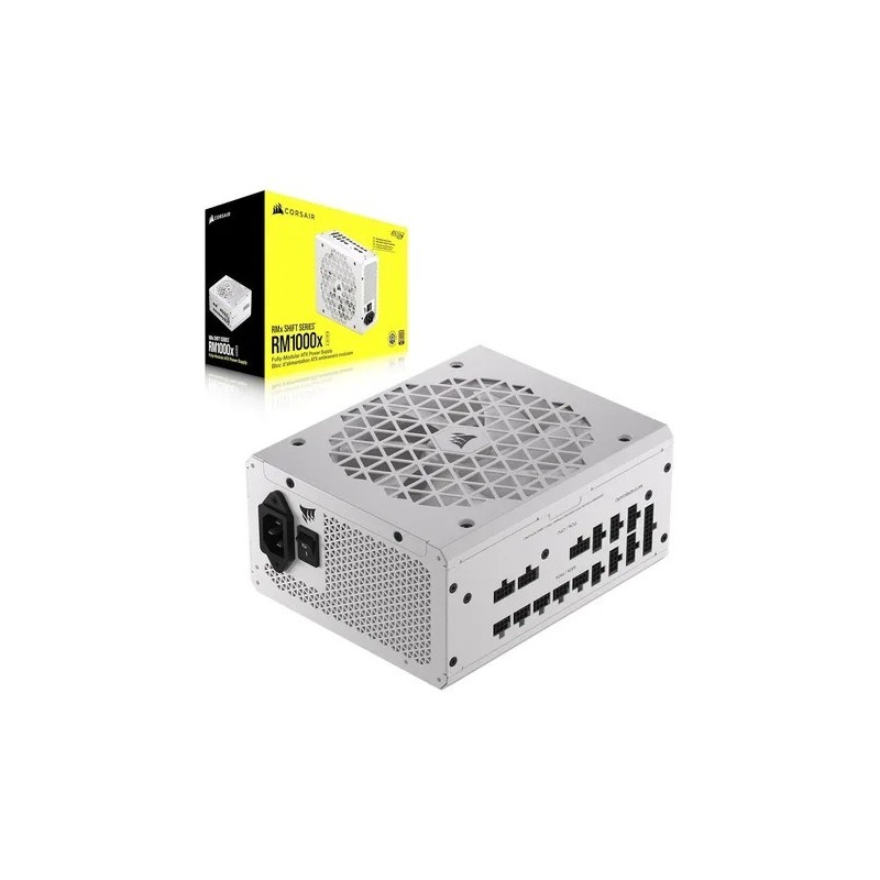 Fuente Corsair 1000W RM1000x Shift White 80+ Gold Full Modular