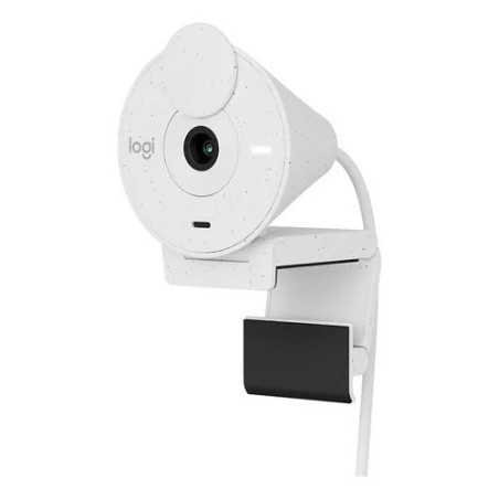 Webcam Logitech Brio 300 White (1080P 30FPS)