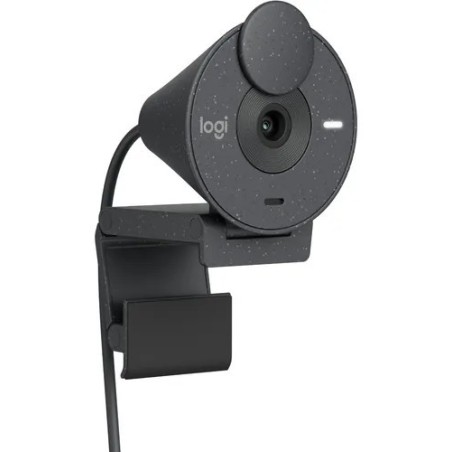 Webcam Logitech Brio 300 Black (1080P 30FPS)