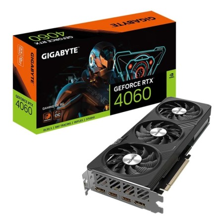 Placa de Video Gigabyte RTX 4060 Gaming OC 8GB