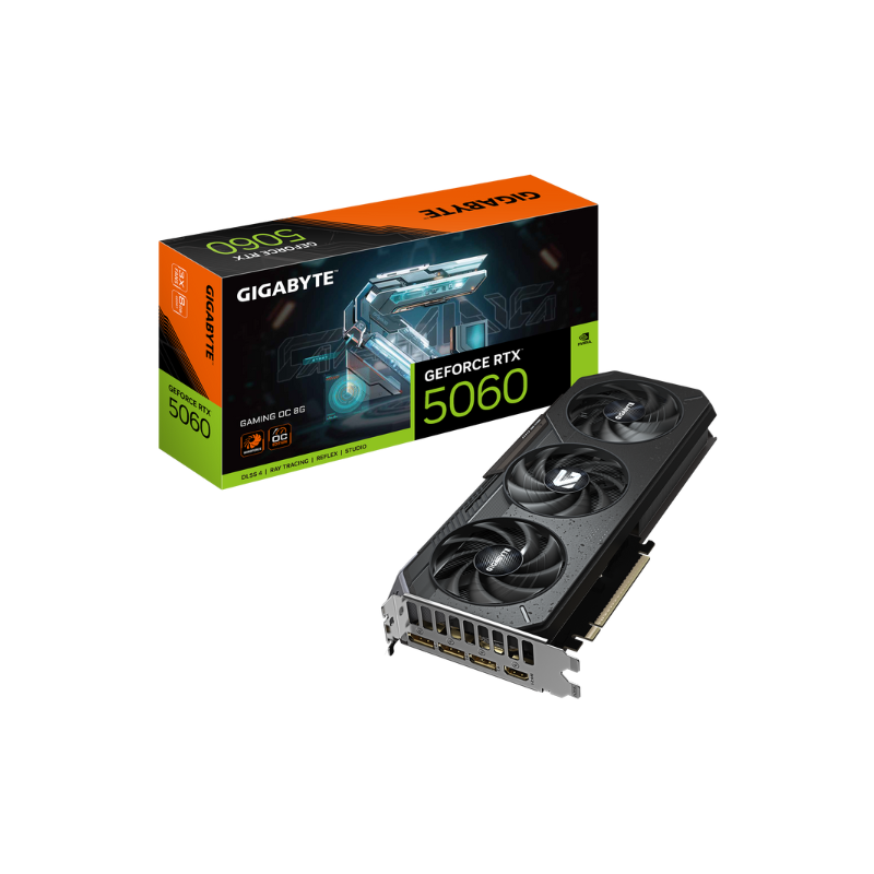 Placa de Video Gigabyte RTX 5060 Gaming OC 8GB