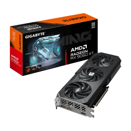 Placa de Video Gigabyte RX 9060 XT Gaming OC 8GB