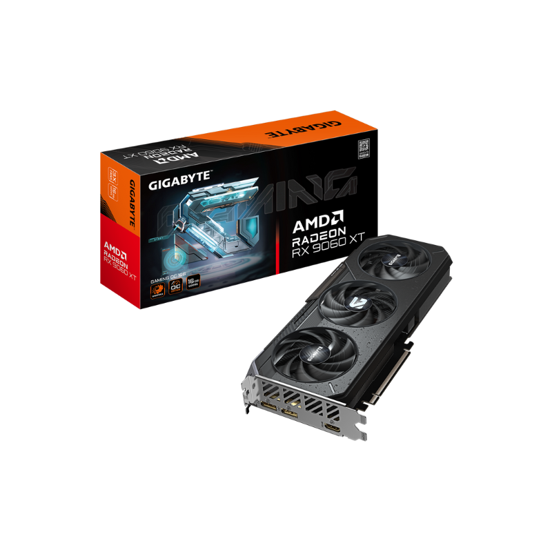Placa de Video Gigabyte RX 9060 XT Gaming OC 16GB