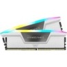 Memoria Corsair 64GB DDR5 6400MHz Vengeance RGB White CL32 (2x32GB)