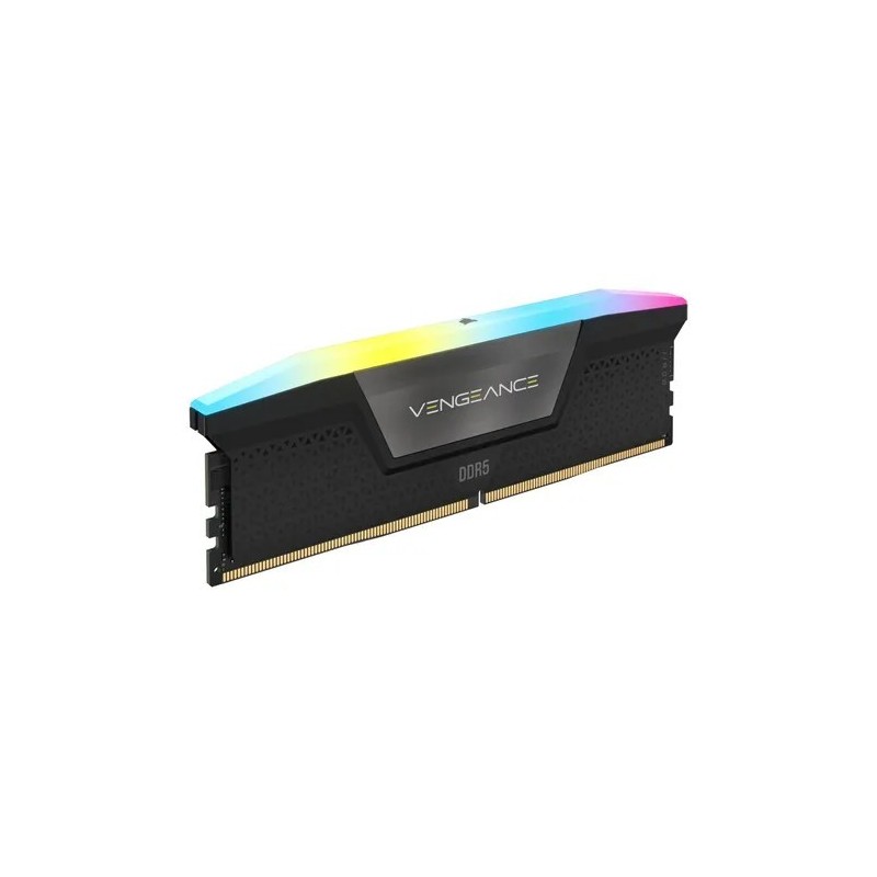 Memoria Corsair 16GB DDR5 5200MHz Vengeance RGB Black CL40