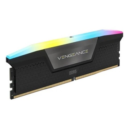 Memoria Corsair 16GB DDR5 5200MHz Vengeance RGB Black CL40