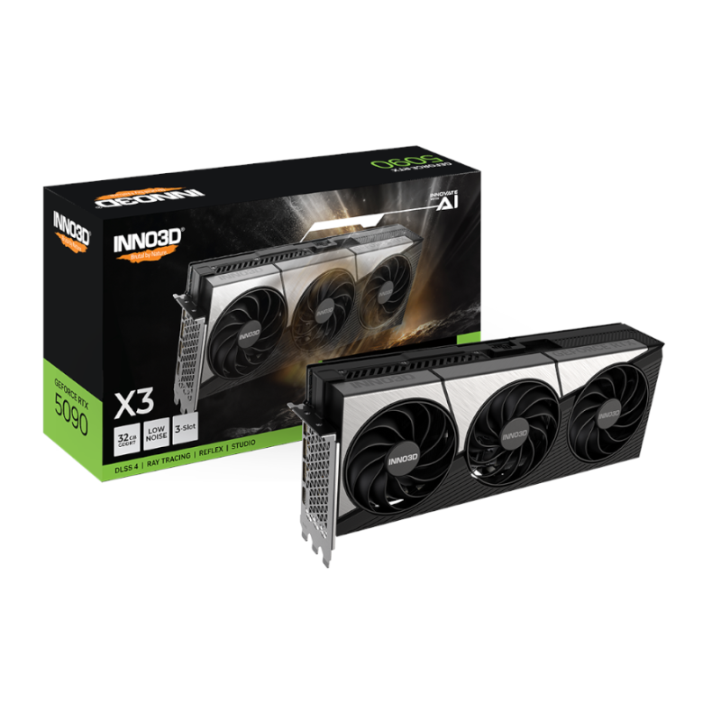 Placa de Video Inno3D RTX 5090 X3 32GB