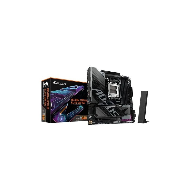 Motherboard Gigabyte (AM5) B840M Aorus Elite WiFi DDR5