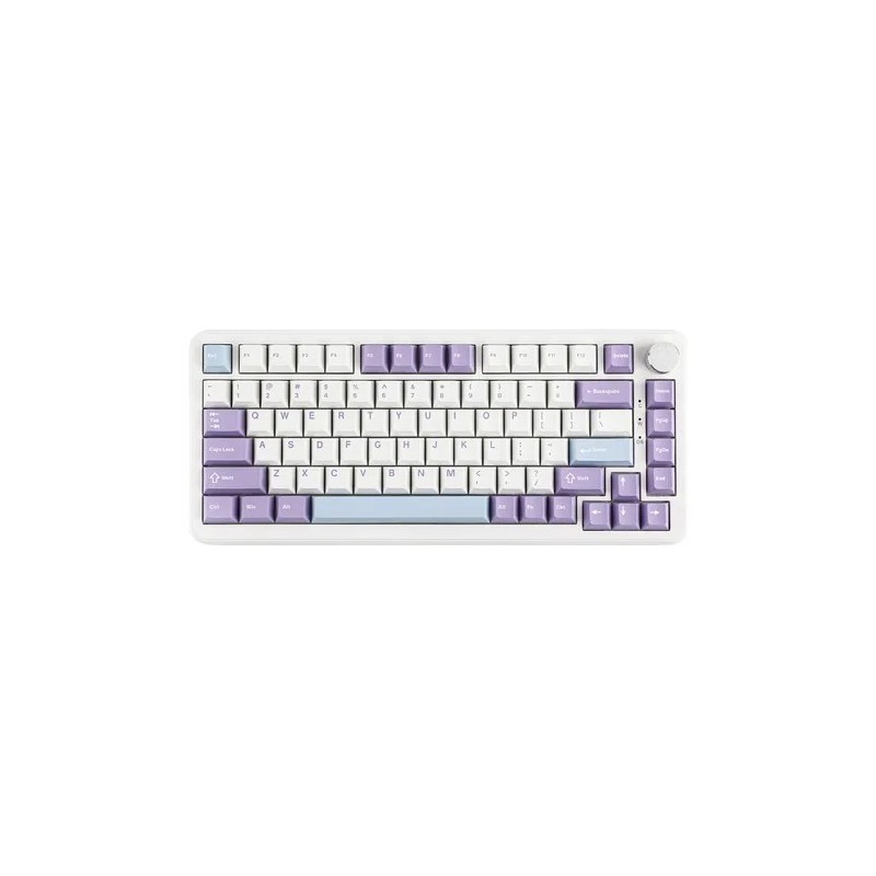 Teclado Ajazz AK820 Max HE Purple/White