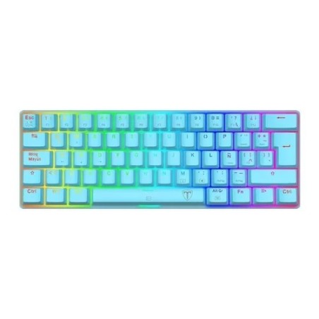 Teclado T-Dagger Arena Rainbow 321 Blue-Red Switch