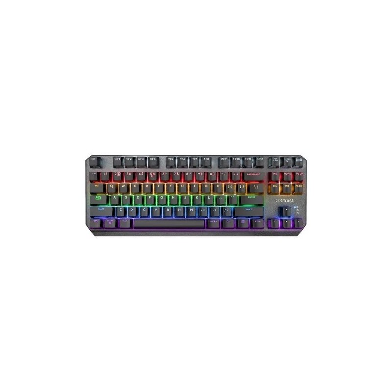 Teclado gamer Trust Callaz TKL ES GXT 834