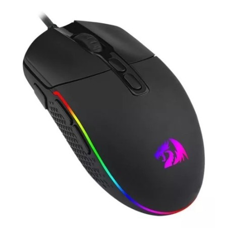 Mouse gamer de juego Redragon Invader M719-RGB negro
