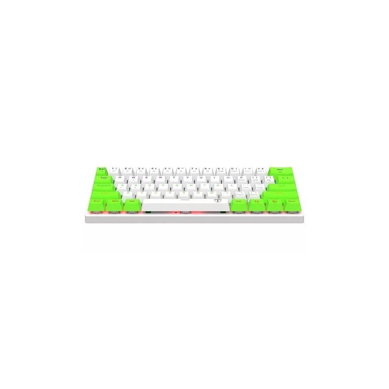Teclado T-dagger T-tgk321-gw-br Arena White/green Sw Brown