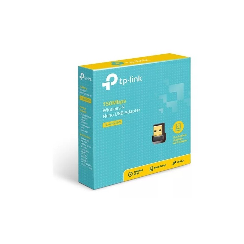 Placa De Red Tp-link Tl-wn725n Wireless Usb 150mbps