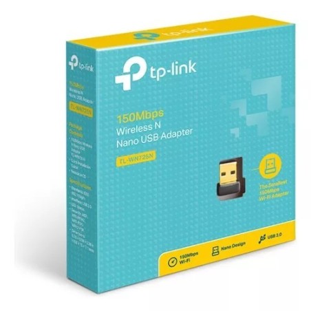 Placa De Red Tp-link Tl-wn725n Wireless Usb 150mbps