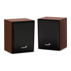 Parlante Genius Sp-hf 380bt Wood Usb Bluethooth Madera